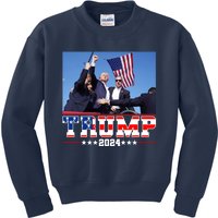 Donald Trump 2024 Survived Shot At Election Rally Usa Kids Sweatshirt