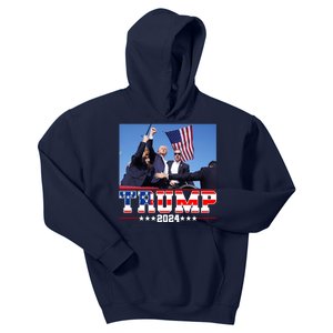 Donald Trump 2024 Survived Shot At Election Rally Usa Kids Hoodie