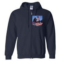 Donald Trump 2024 Survived Shot At Election Rally Usa Full Zip Hoodie