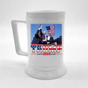 Donald Trump 2024 Survived Shot At Election Rally Usa Beer Stein