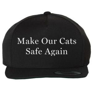 Donald Trump 2024 Funny Cat Conservative Maga Wool Snapback Cap