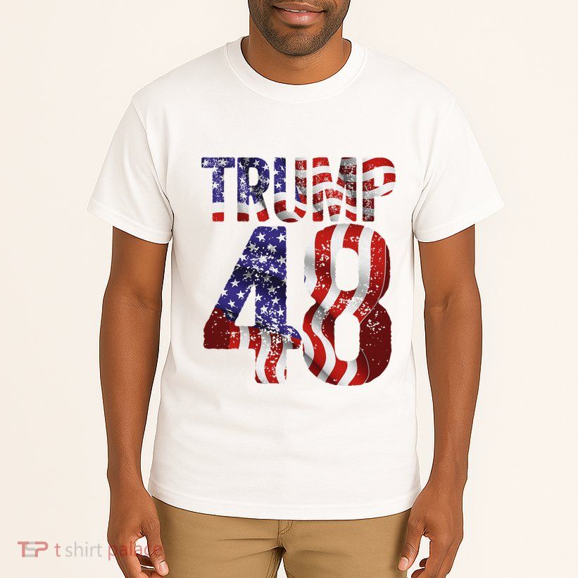 Donald Trump 2028 Trump 45 47 48th President Tall T-Shirt