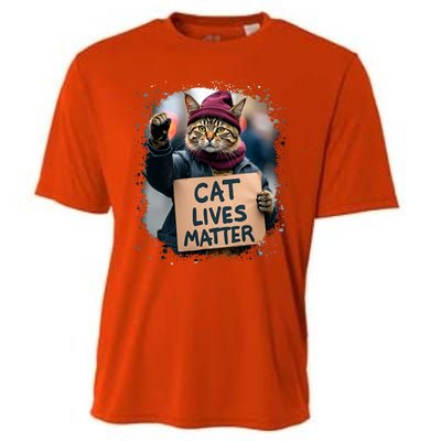 Donald Trump 2024 Cats Cat Lives Matter Trump Cooling Performance Crew T-Shirt