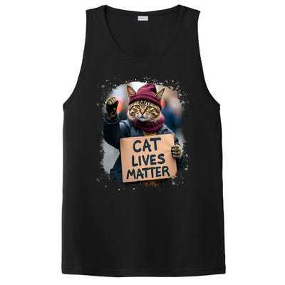 Donald Trump 2024 Cats Cat Lives Matter Trump PosiCharge Competitor Tank