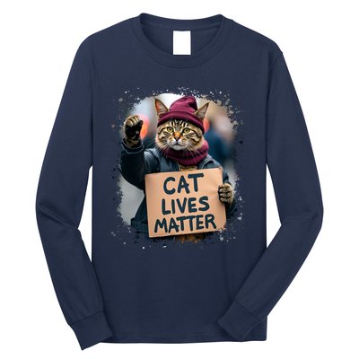 Donald Trump 2024 Cats Cat Lives Matter Trump Long Sleeve Shirt