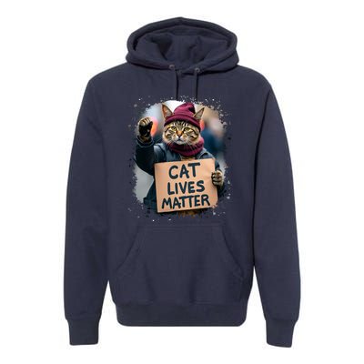 Donald Trump 2024 Cats Cat Lives Matter Trump Premium Hoodie