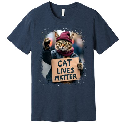 Donald Trump 2024 Cats Cat Lives Matter Trump Premium T-Shirt