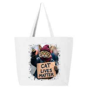 Donald Trump 2024 Cats Cat Lives Matter Trump 25L Jumbo Tote