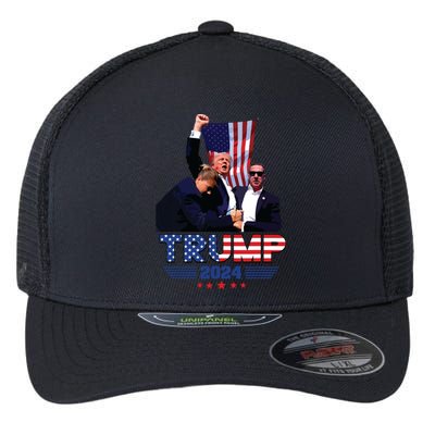 Donald Trump 2024 Survived Shot At Election Rally Flexfit Unipanel Trucker Cap