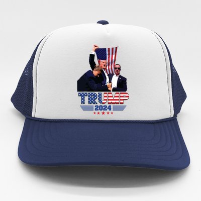 Donald Trump 2024 Survived Shot At Election Rally Trucker Hat