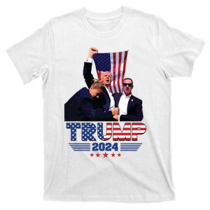 Donald Trump 2024 Survived Shot At Election Rally T-Shirt