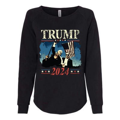 Donald Trump 2024 Womens California Wash Sweatshirt