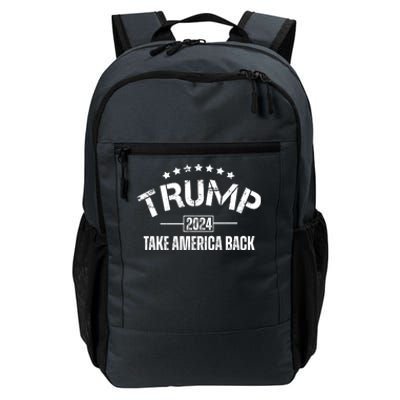 Donald Trump 2024 Take America Back Daily Commute Backpack