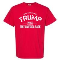 Donald Trump 2024 Take America Back Garment-Dyed Heavyweight T-Shirt