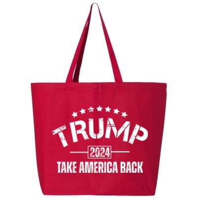 Donald Trump 2024 Take America Back 25L Jumbo Tote