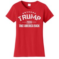 Donald Trump 2024 Take America Back Women's T-Shirt