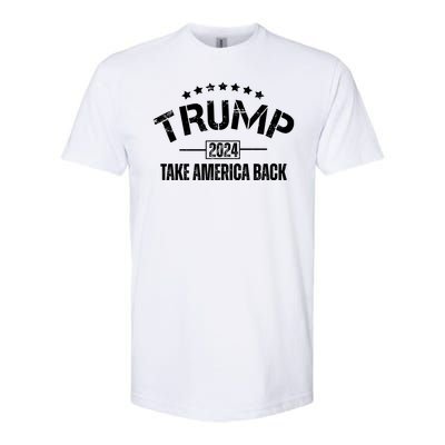 Donald Trump 2024 Take America Back Softstyle® CVC T-Shirt