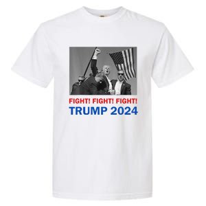 Donald Trump 2024 Fight Fight Fight Donald Trump Fist Pump Garment-Dyed Heavyweight T-Shirt