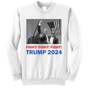 Donald Trump 2024 Fight Fight Fight Donald Trump Fist Pump Sweatshirt