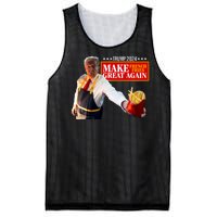 Donald Trump 2024 French Fry Make French Fries Great Again Mesh Reversible Basketball Jersey Tank