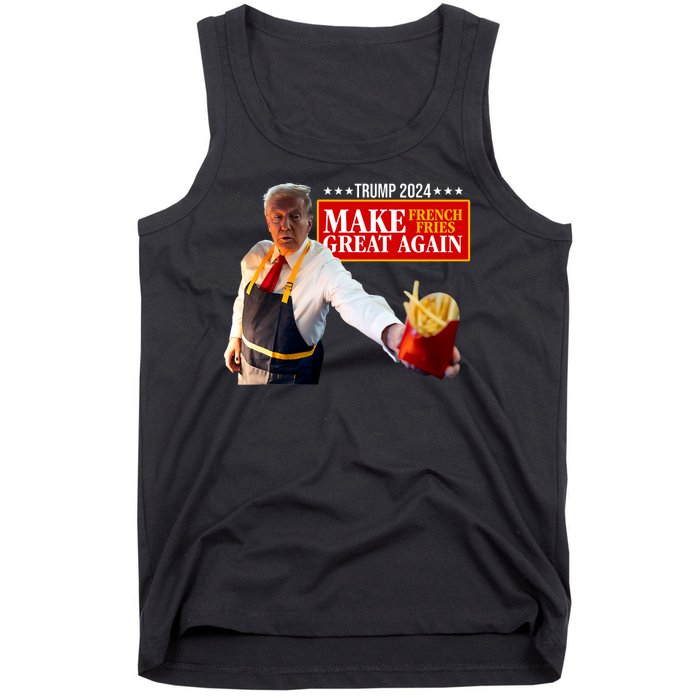 Donald Trump 2024 French Fry Make French Fries Great Again Tank Top