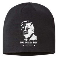 Donald Trump 2024 Save America Again Sustainable Beanie