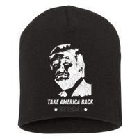 Donald Trump 2024 Save America Again Short Acrylic Beanie