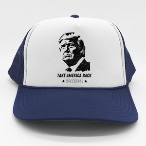 Donald Trump 2024 Save America Again Trucker Hat