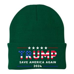 Donald Trump 2024 Take America Back Election The Return Knit Cap Winter Beanie