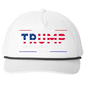 Donald Trump 2024 Take America Back Election The Return Snapback Five-Panel Rope Hat