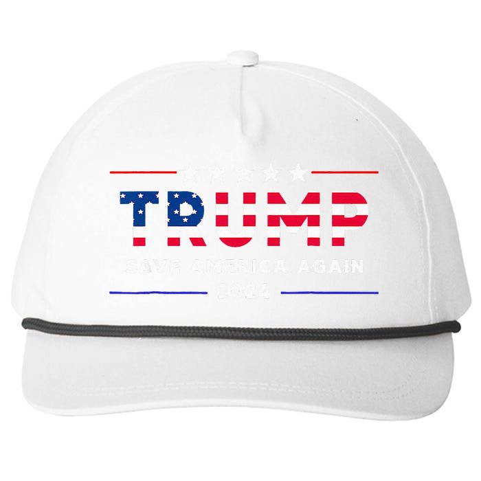 Donald Trump 2024 Take America Back Election The Return Snapback Five-Panel Rope Hat