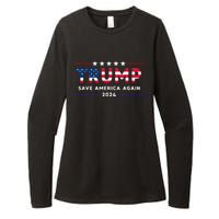 Donald Trump 2024 Take America Back Election The Return Womens CVC Long Sleeve Shirt