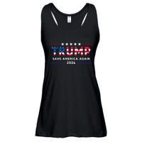 Donald Trump 2024 Take America Back Election The Return Ladies Essential Flowy Tank