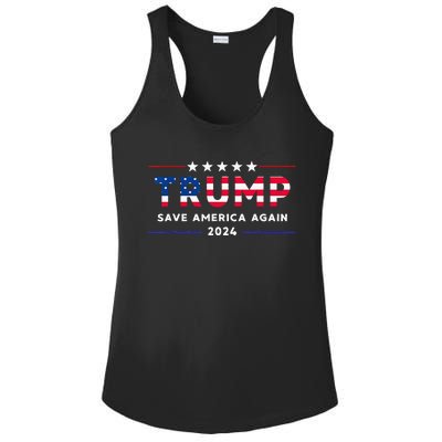 Donald Trump 2024 Take America Back Election The Return Ladies PosiCharge Competitor Racerback Tank