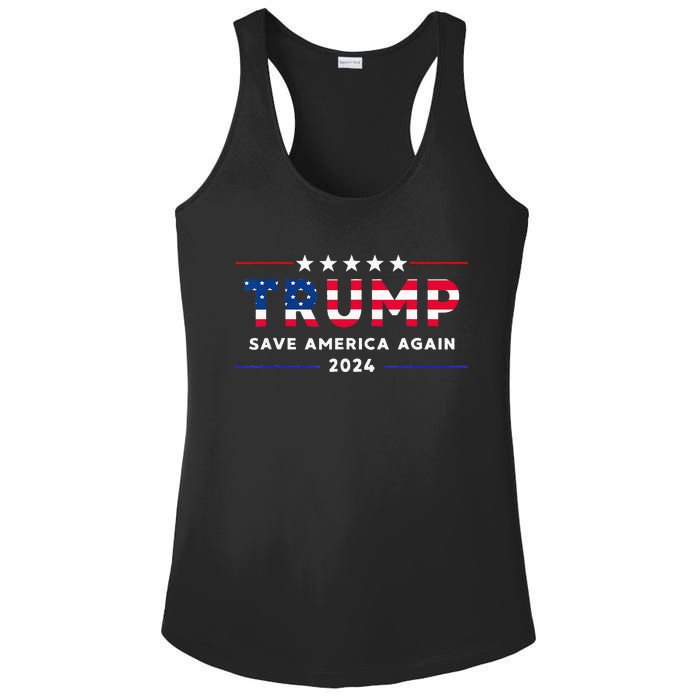 Donald Trump 2024 Take America Back Election The Return Ladies PosiCharge Competitor Racerback Tank