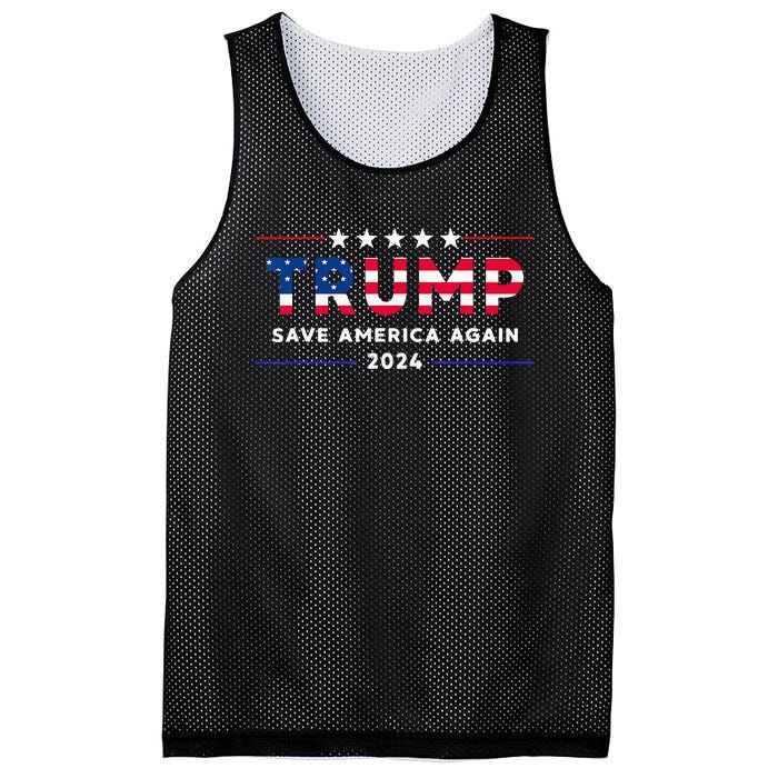 Donald Trump 2024 Take America Back Election The Return Mesh Reversible Basketball Jersey Tank