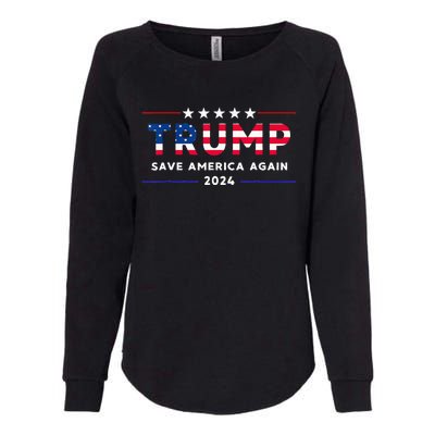 Donald Trump 2024 Take America Back Election The Return Womens California Wash Sweatshirt