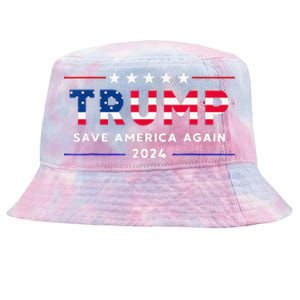 Donald Trump 2024 Take America Back Election The Return Tie-Dyed Bucket Hat