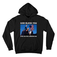 Donald Trump 2024 God Bless You God Bless America Hoodie