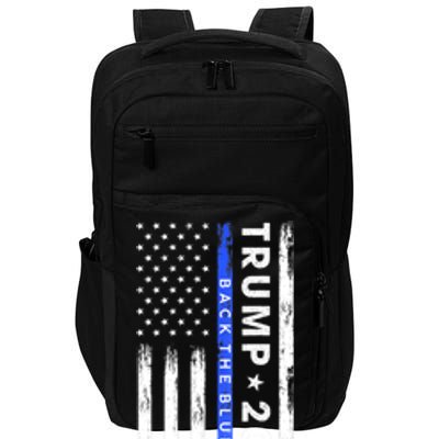 Donald Trump 2024 Back The Blue Impact Tech Backpack