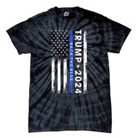 Donald Trump 2024 Back The Blue Tie-Dye T-Shirt