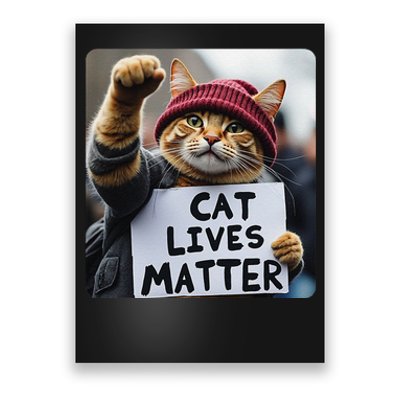 Donald Trump 2024 Cats Cat Lives Matter Trump Gift Poster