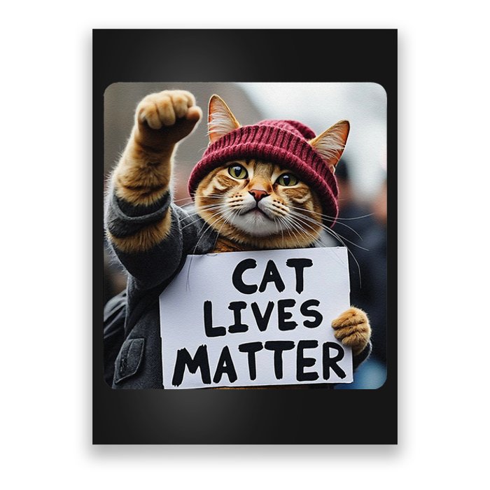 Donald Trump 2024 Cats Cat Lives Matter Trump Gift Poster