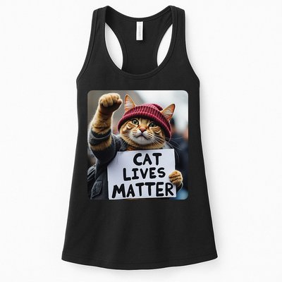 Donald Trump 2024 Cats Cat Lives Matter Trump Gift Womens Tank Top