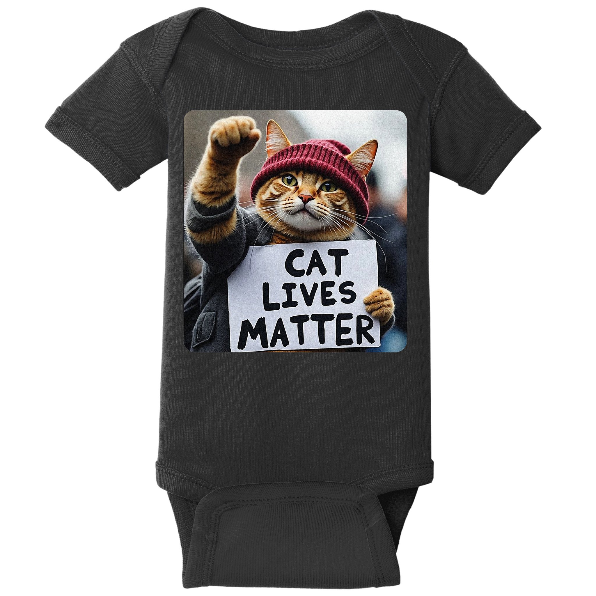 Donald Trump 2024 Cats Cat Lives Matter Trump Gift Baby Bodysuit