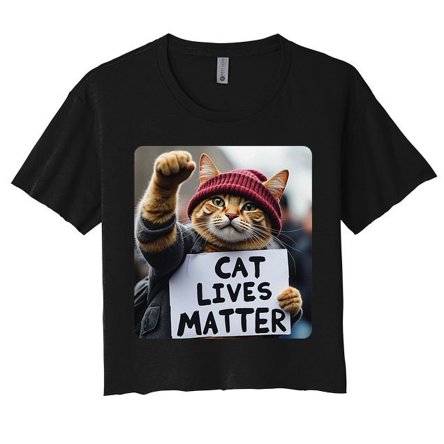 Donald Trump 2024 Cats Cat Lives Matter Trump Gift Crop Top