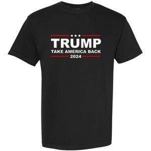 Donald Trump 2024 Take America Back Usa United States Garment-Dyed Heavyweight T-Shirt