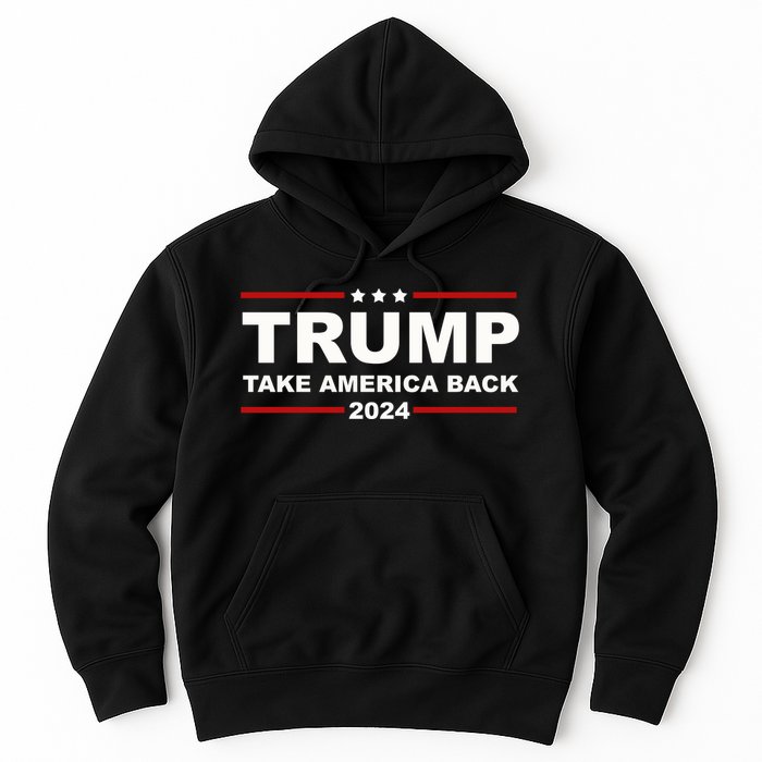 Donald Trump 2024 Take America Back Usa United States Hoodie