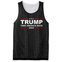 Donald Trump 2024 Take America Back Usa United States Mesh Reversible Basketball Jersey Tank