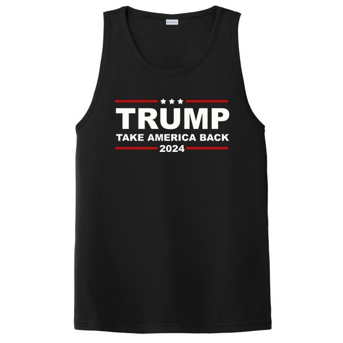 Donald Trump 2024 Take America Back Usa United States PosiCharge Competitor Tank